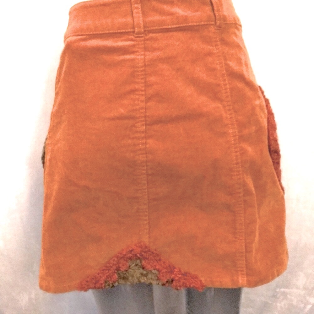 Women’s UPCYCLED HAND CRAFTED & CROCHETED GRANNY SQUARES Sz L Stylish Skirt - Picture 15 of 15